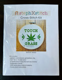 Touch Grass - Cross-Stitch Kit
