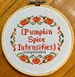 Pumpkin Spice Intensifies - Cross Stitch Kit