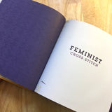 Signed "Feminist Cross-Stitch" Hardcover Book
