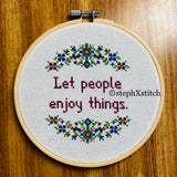 Let People Enjoy Things - PDF Pattern