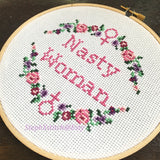 Nasty Woman - PDF Cross Stitch Pattern
