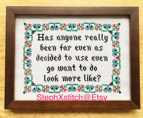 Has Anyone Really Been Far Even As Decided to Use Even Go Want To Do Look More Like? -Cross Stitch Pattern