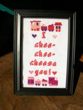 I Choo-Choo-Choose You - PDF Cross Stitch Pattern