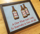 A One That Isn't Cold Is Scarcely A One At All - PDF Cross Stitch Pattern
